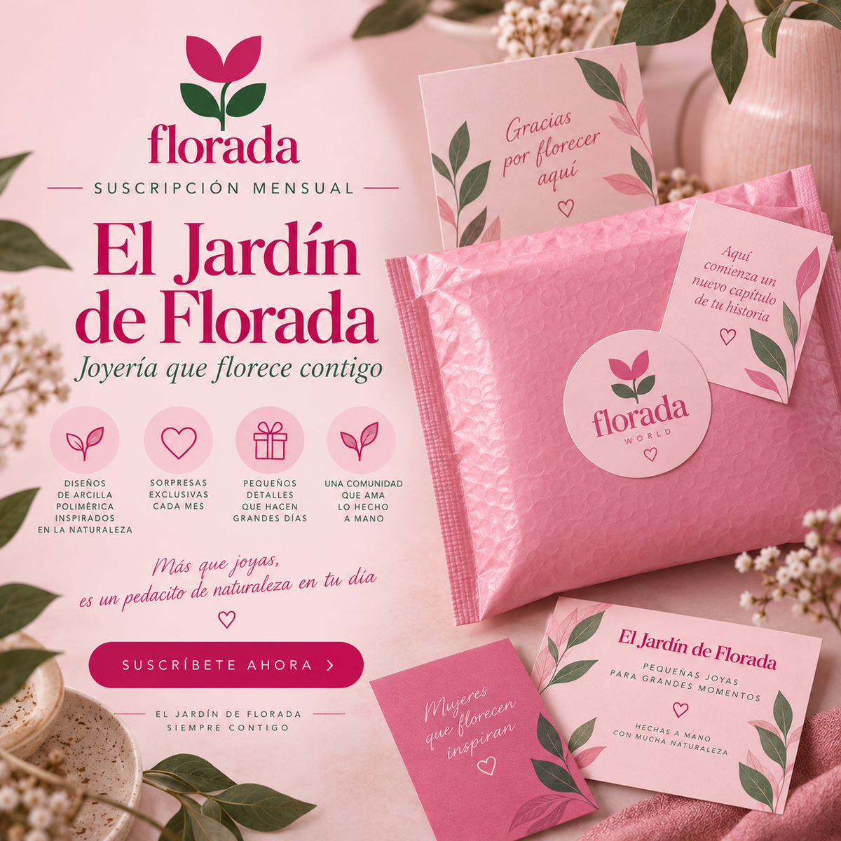 Suscripción mensual El Jardín de Florada