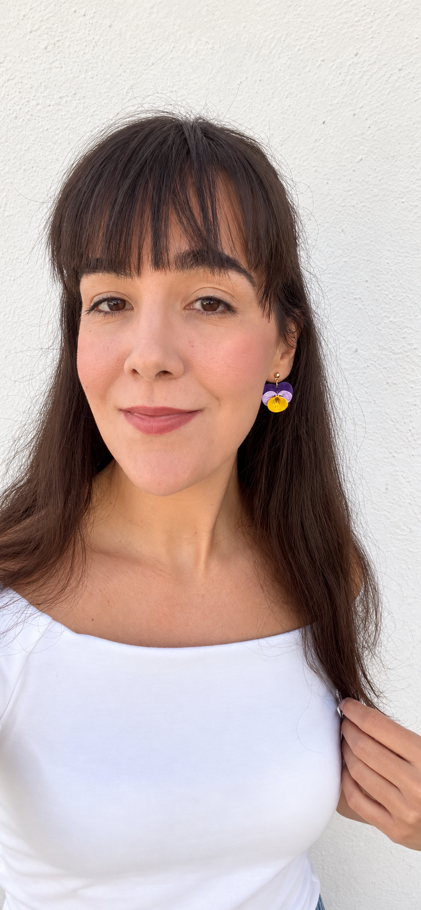 Pendientes Pansy